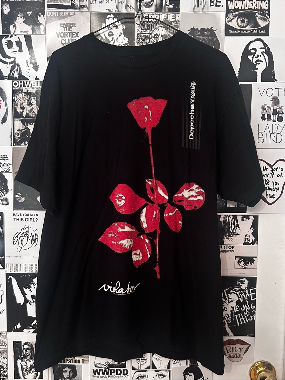 Depeche Mode Violator Album Graphic Band Tee